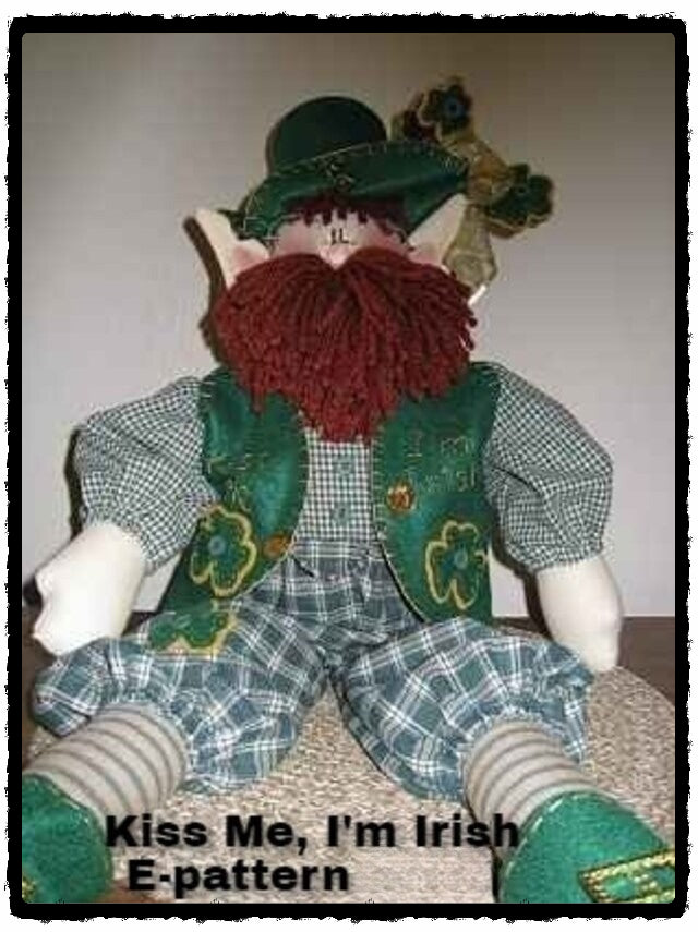 KISS ME, I'M IRISH PDF PATTERN
