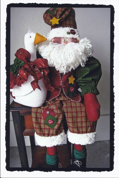 WHO'S COOKING THE CHRISTMAS GOOSE?  PDF PATTERN