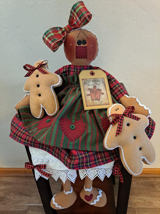 I LOVE GINGERBREAD (FINISHED DOLL)